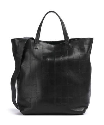 Liebeskind Hera Monogram Sheep Natural L Torbu black
