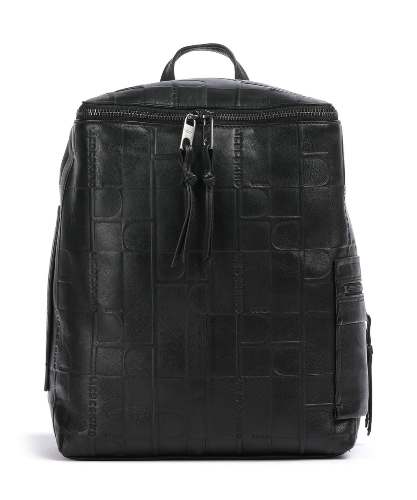 Liebeskind Hera Monogram Sheep Natural M Backpack black