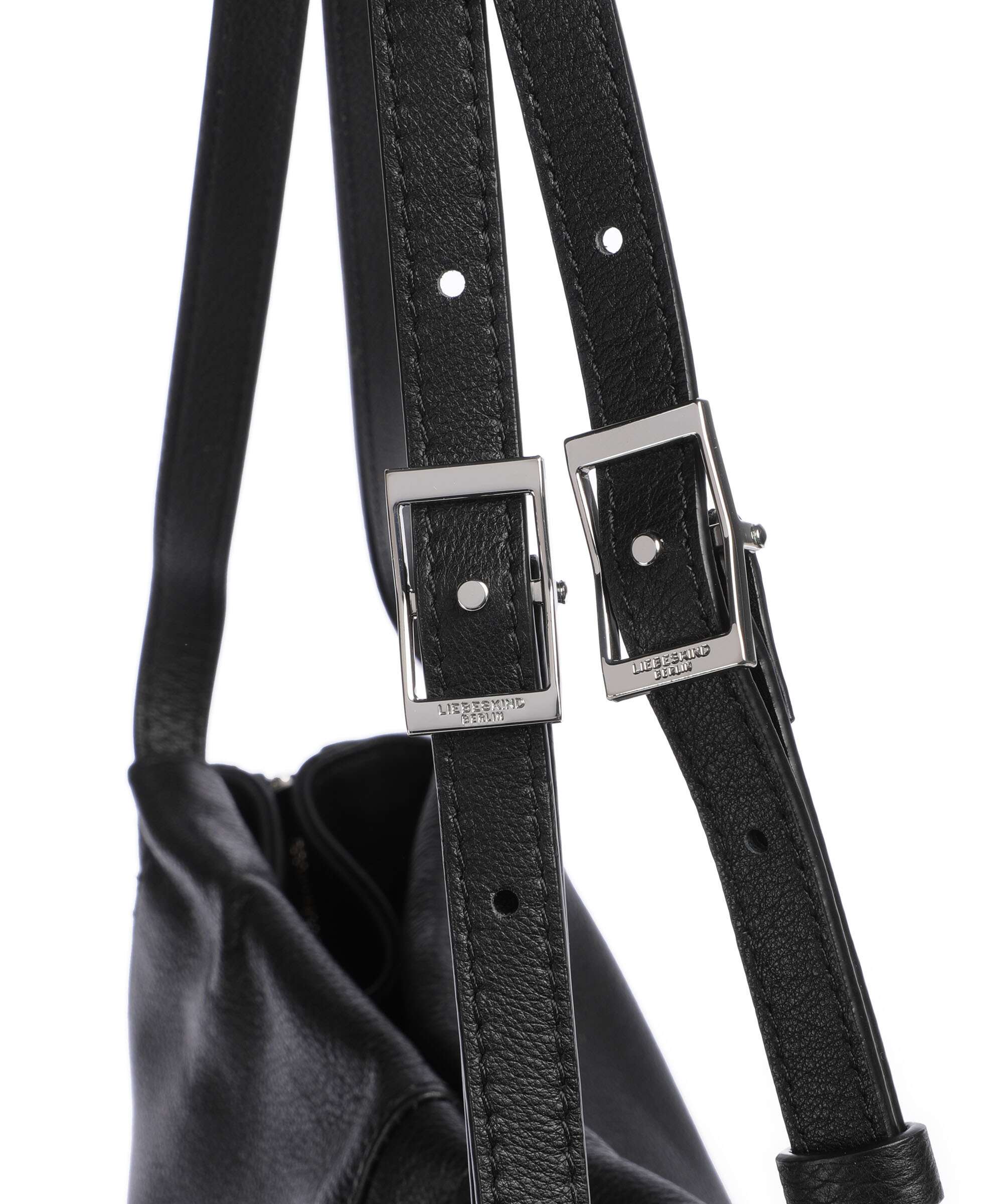Liebeskind Lou 2 3D Leather M Tote bag black