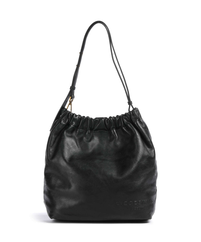 Liebeskind Cloud Sheep Natural M Bucket bag black