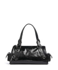 Liebeskind Nika Lack Distressed M Shoulder bag black