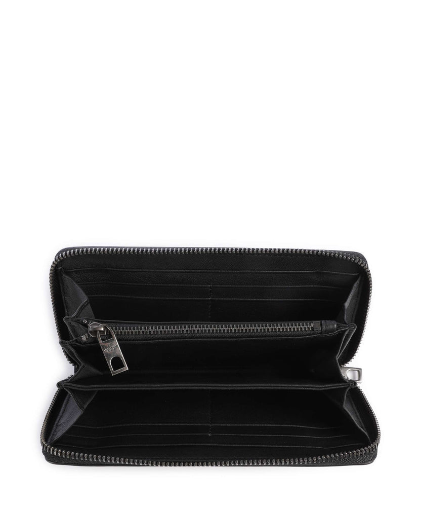 Liebeskind Sally Lack Distressed RFID Wallet black