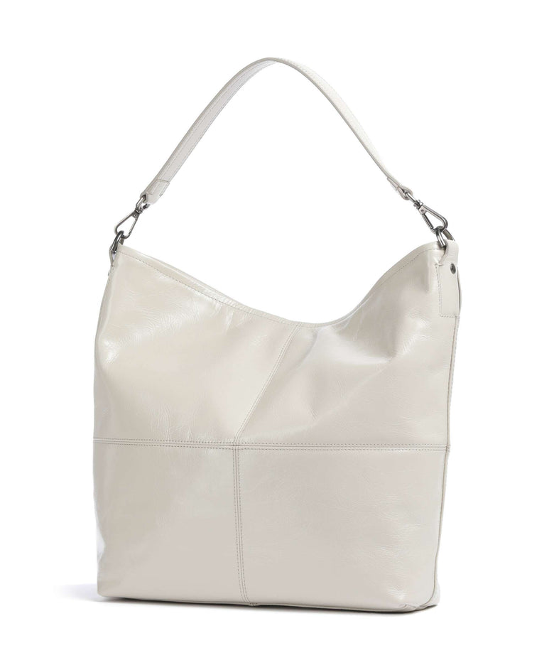 Liebeskind LK 204 Lack Distressed M Hobo bag milk