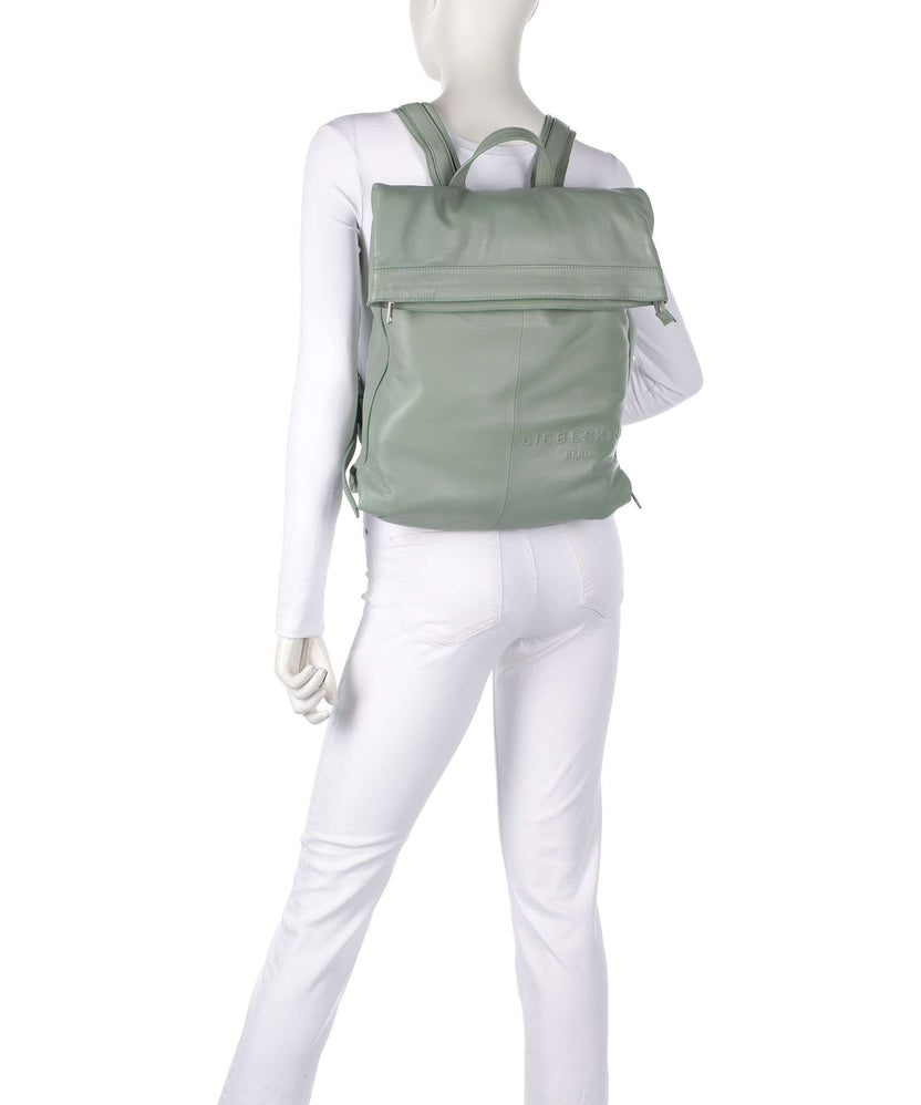 Liebeskind Elvira Sheep Natural L Backpack forest green