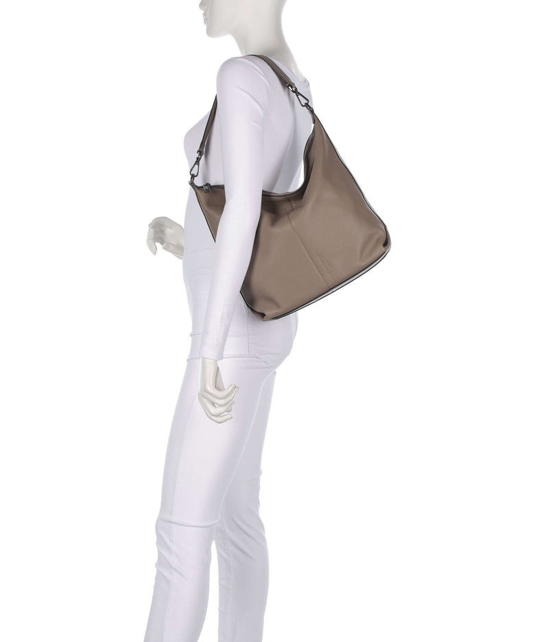 Liebeskind Paris Small Pebble M Hobo bag neutral gray