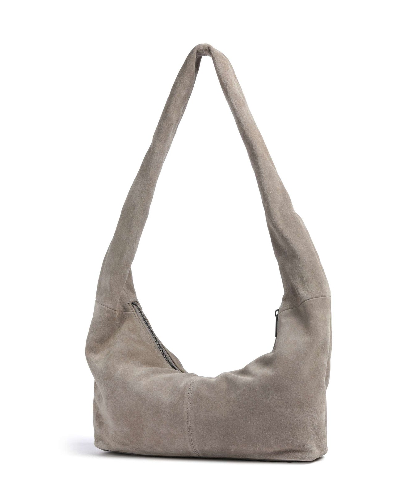 Liebeskind Bo Suede L Hobo bag neutral grey