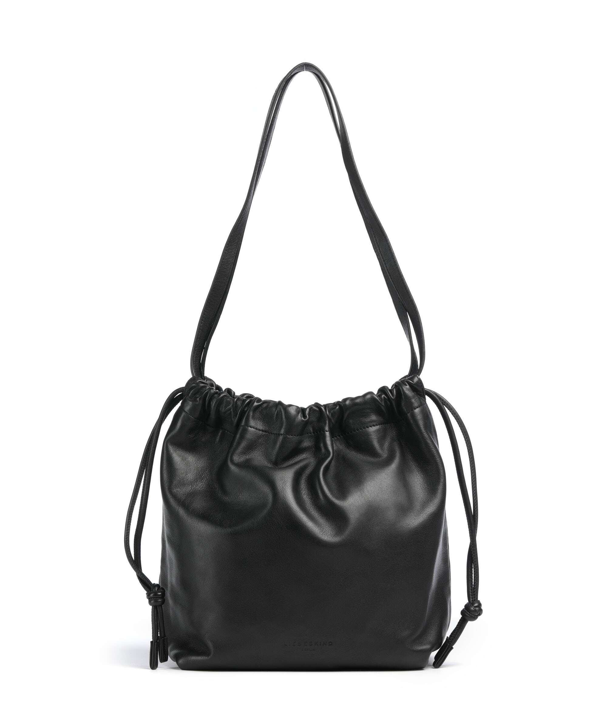 Liebeskind Lya Sheep Natural M Bucket bag black