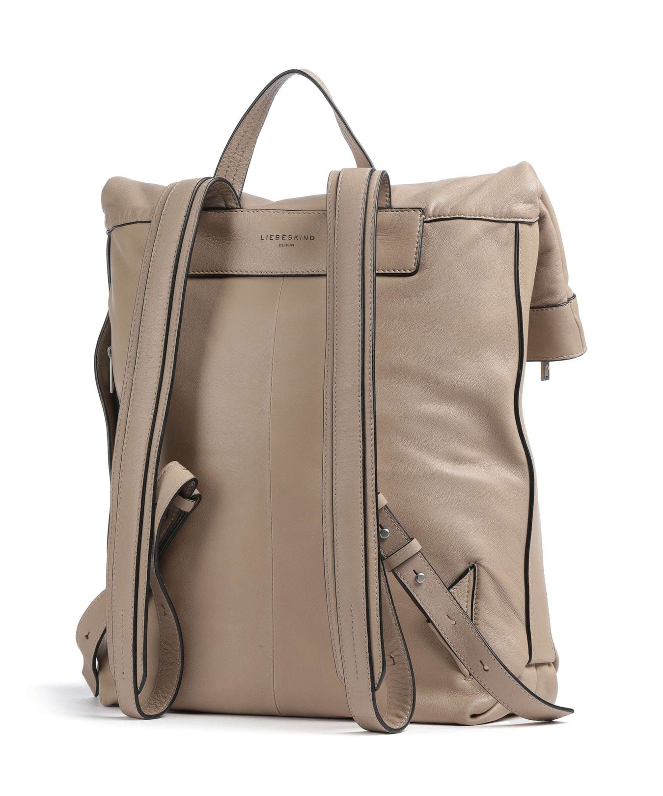 Liebeskind Elvira Sheep Natural L Rolltop backpack stone