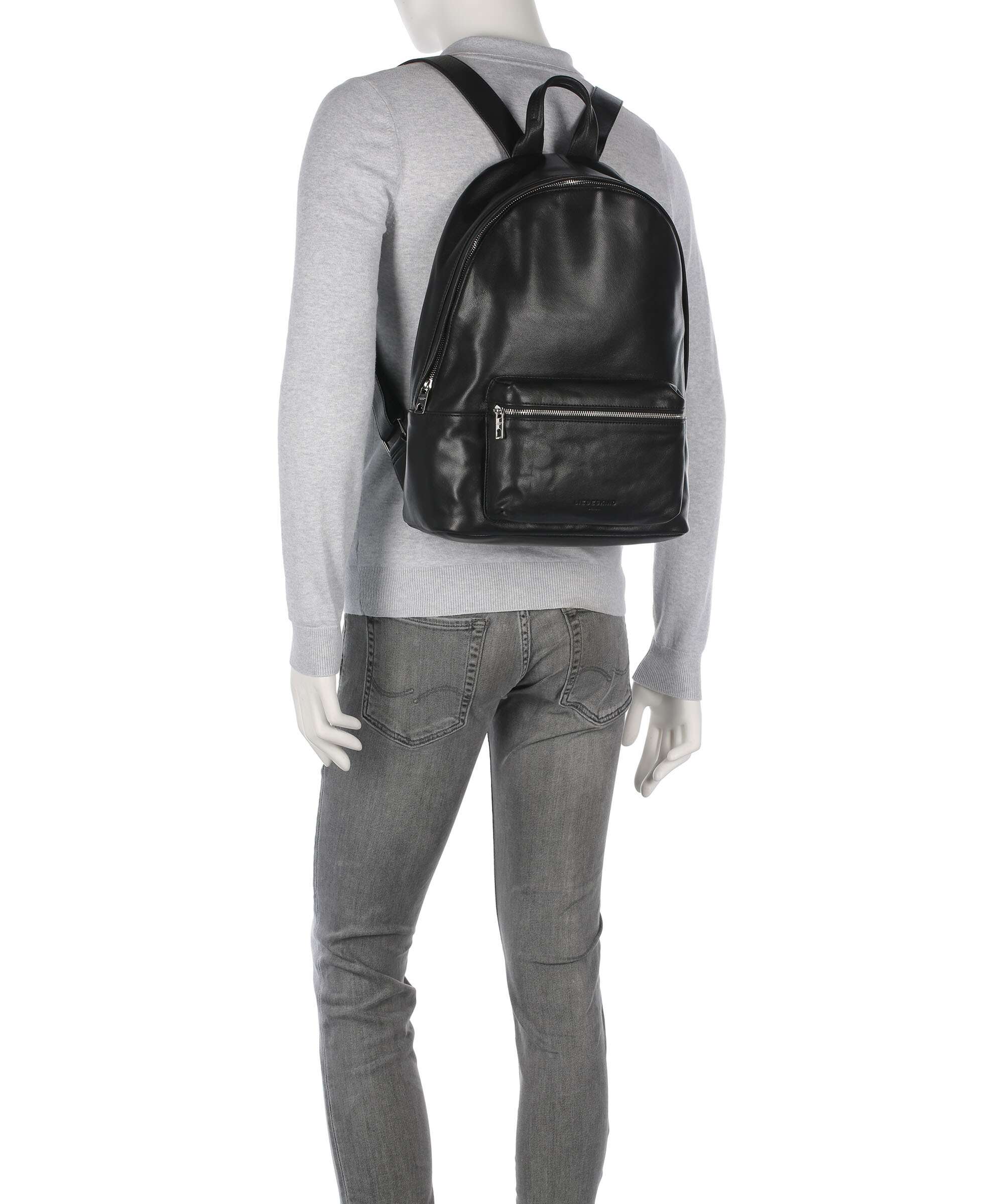 Liebeskind Jil Goat Leather L Backpack black