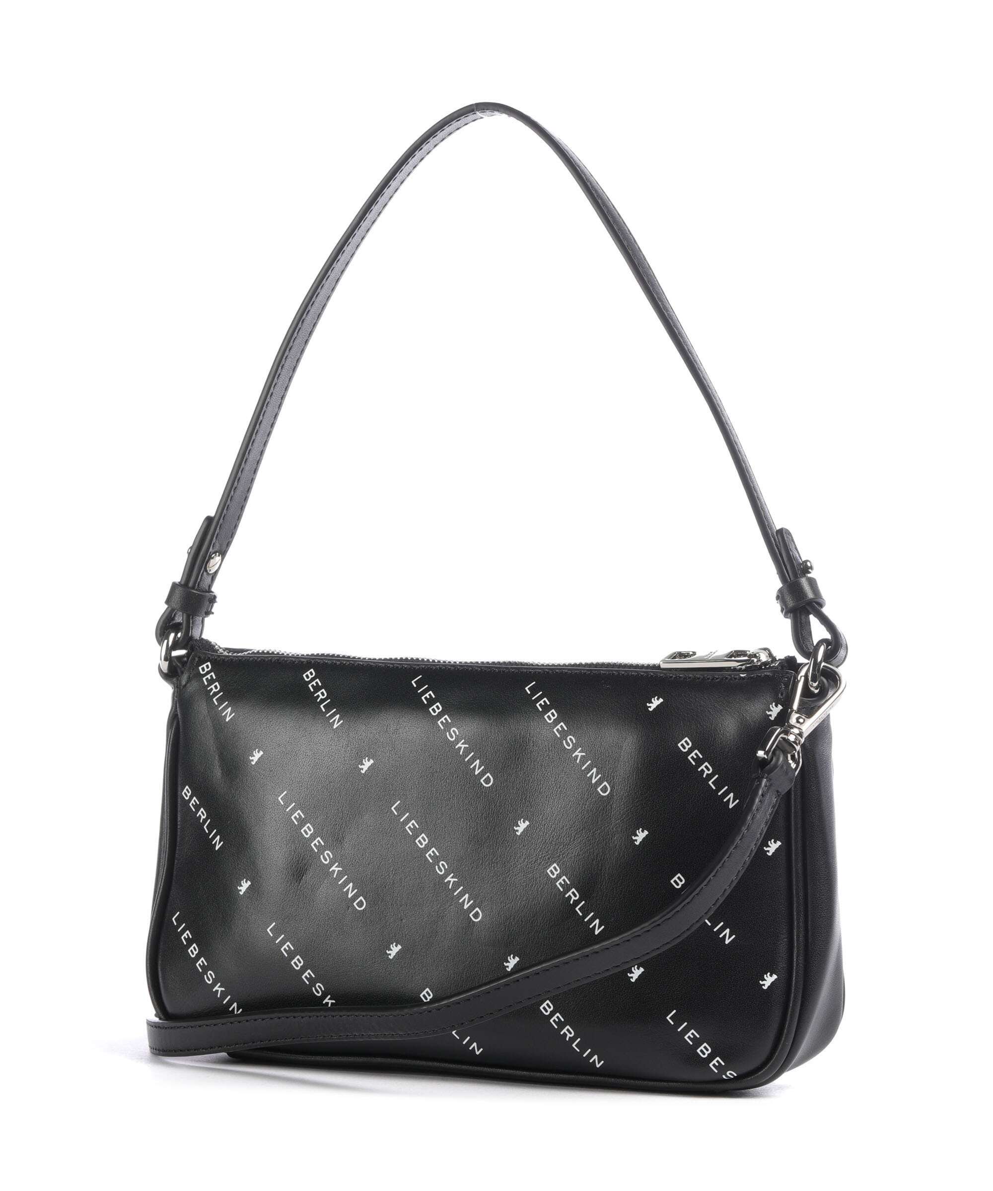 Liebeskind Monogram Soft Nappa S Shoulder bag black