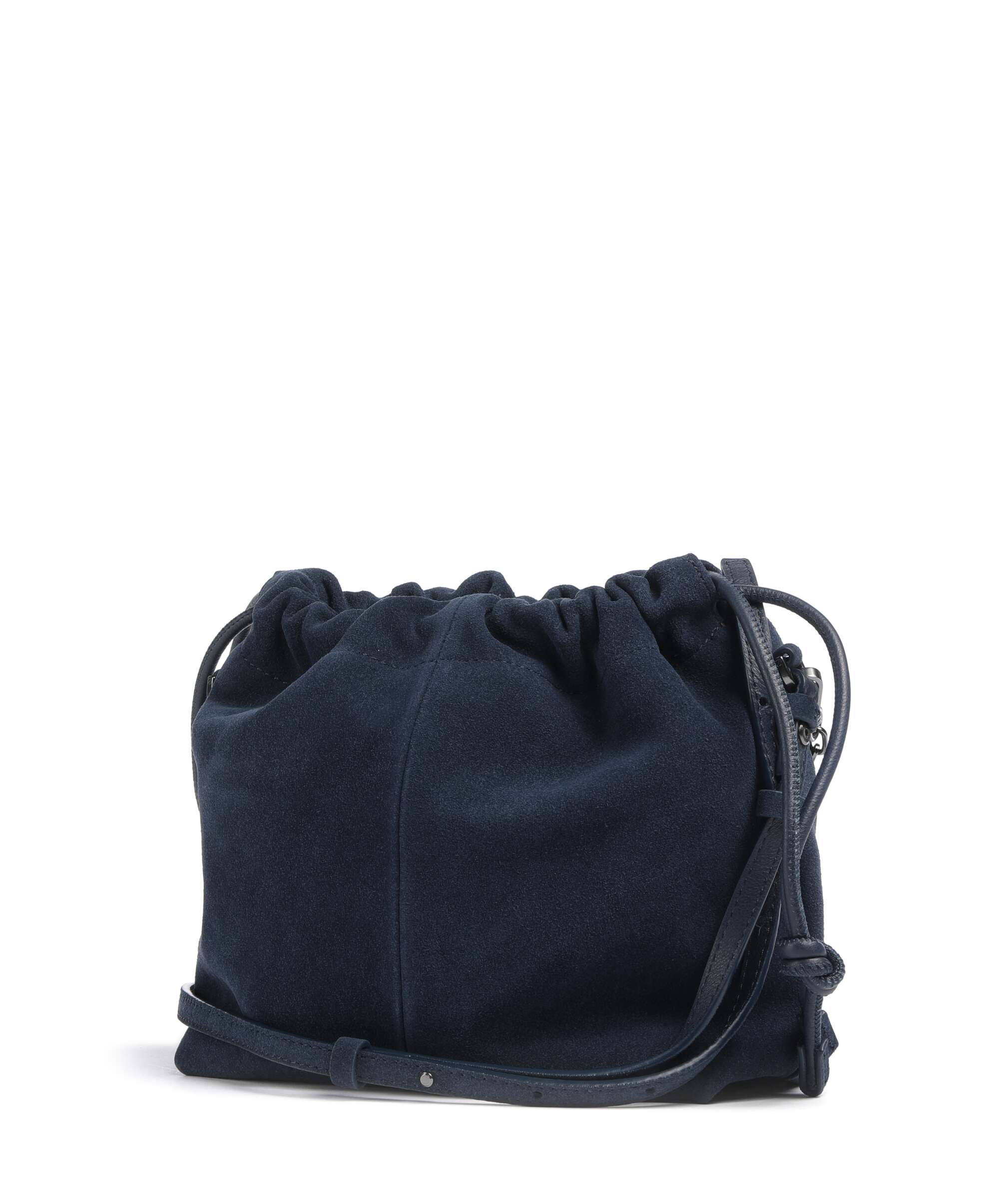 Liebeskind Lya II Hydro Suede S Bucket bag peacoat
