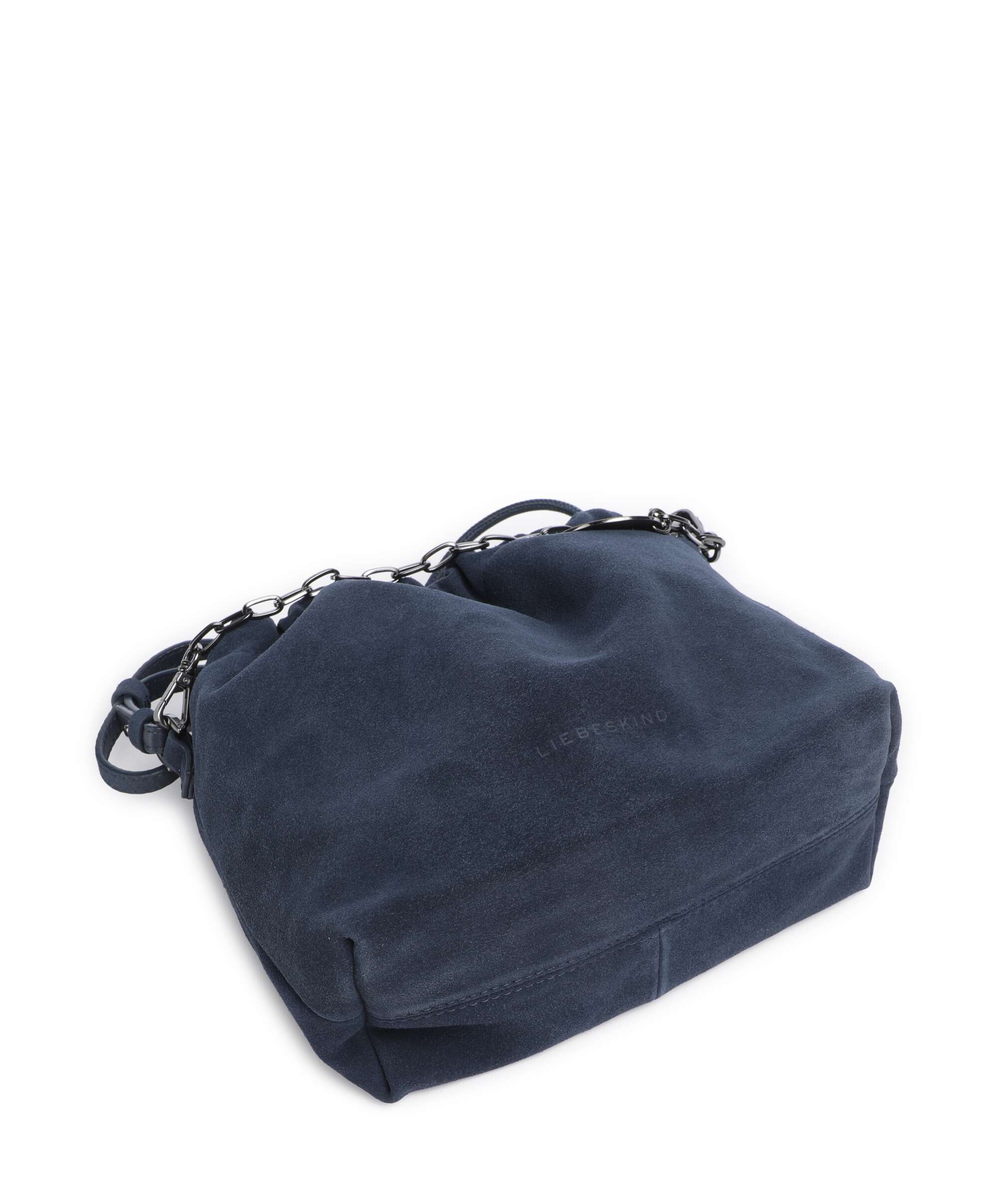 Liebeskind Lya II Hydro Suede S Bucket bag peacoat
