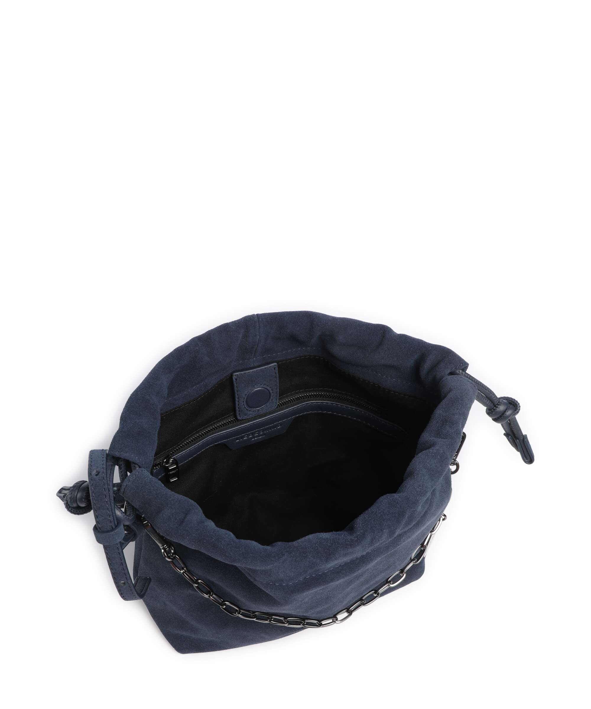 Liebeskind Lya II Hydro Suede S Bucket bag peacoat