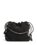 Liebeskind Lya II Hydro Suede S Bucket bag deep soil