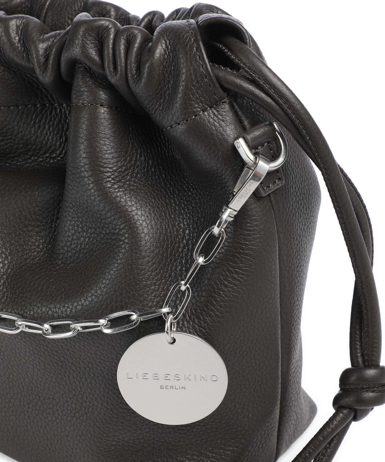 Liebeskind Lya II Small Pebble S Bucket bag deep soil