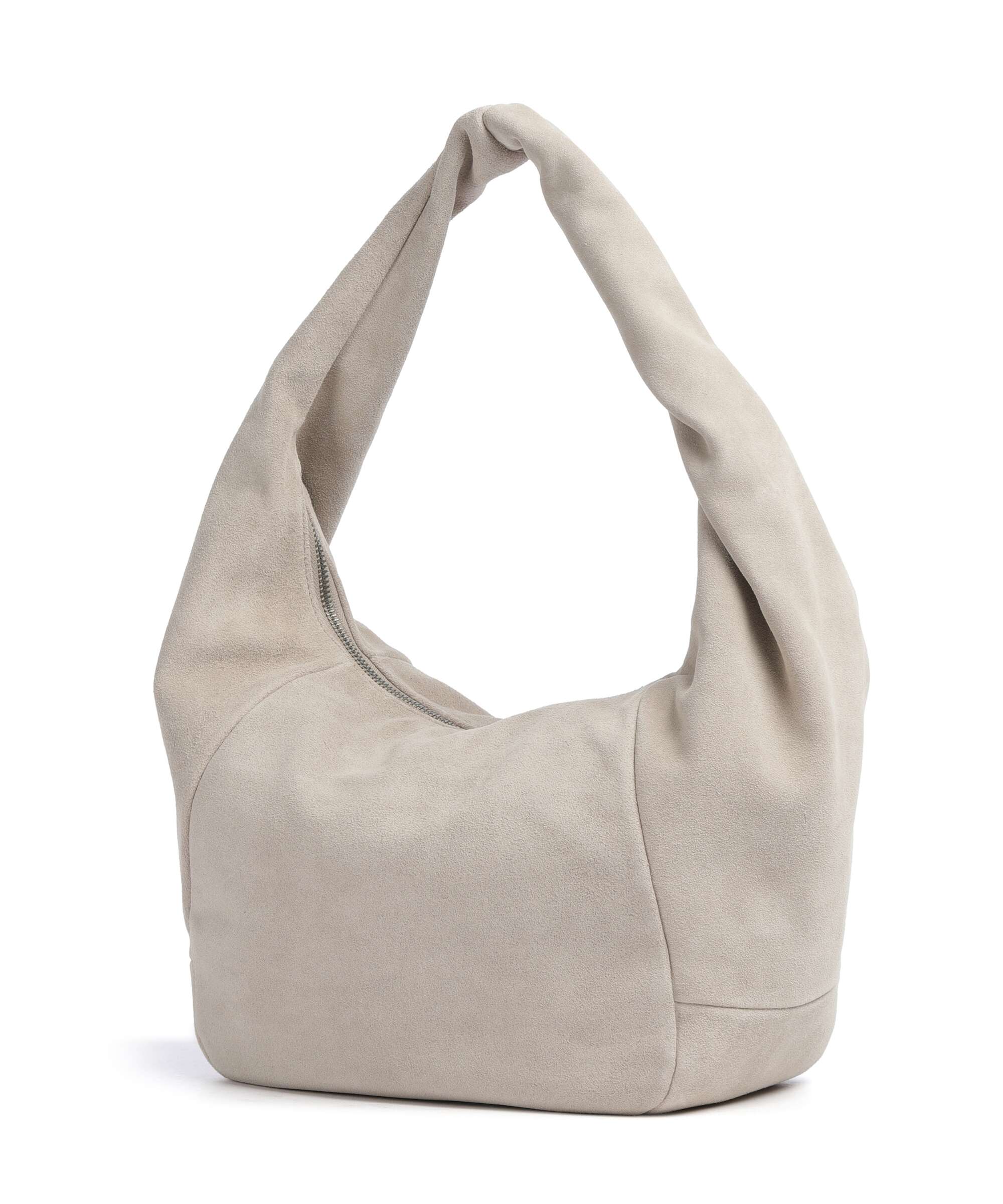 Liebeskind Farrah II Suede M Hobo bag beige