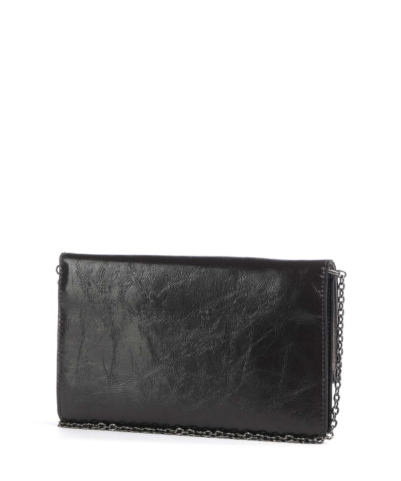 Liebeskind Audrey Recycled Lack Distressed S Crossbody bag deep soil