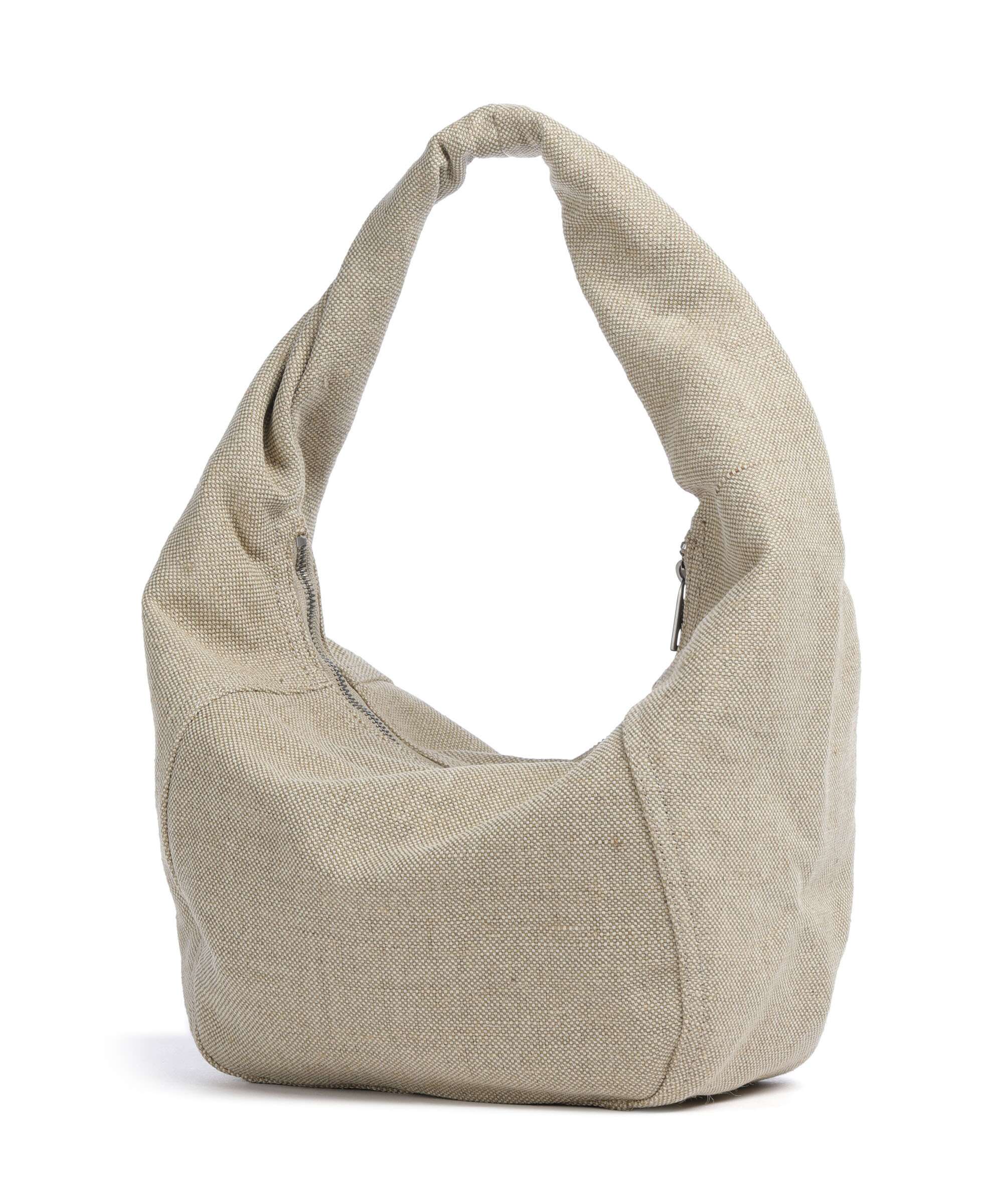 Liebeskind Farrah Heavy Canvas Washed M Hobo bag beige