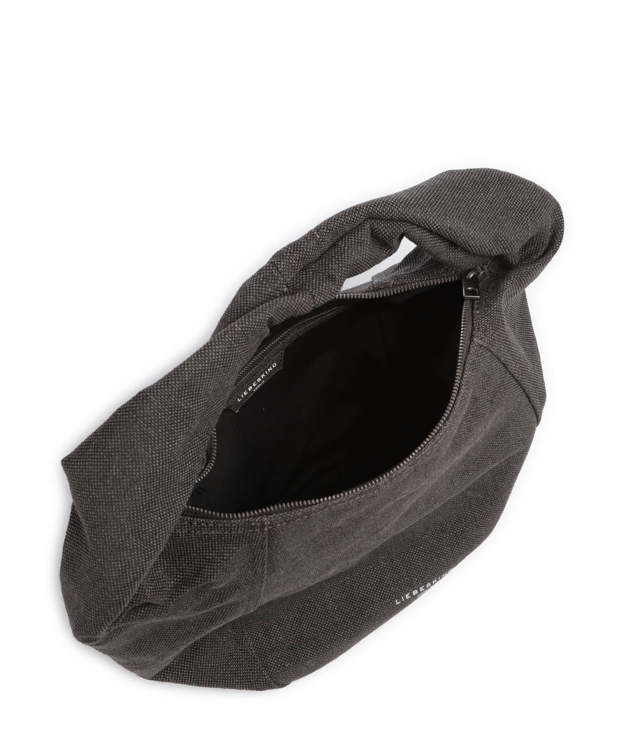 Liebeskind Farrah Heavy Canvas Washed M Hobo bag deep soil