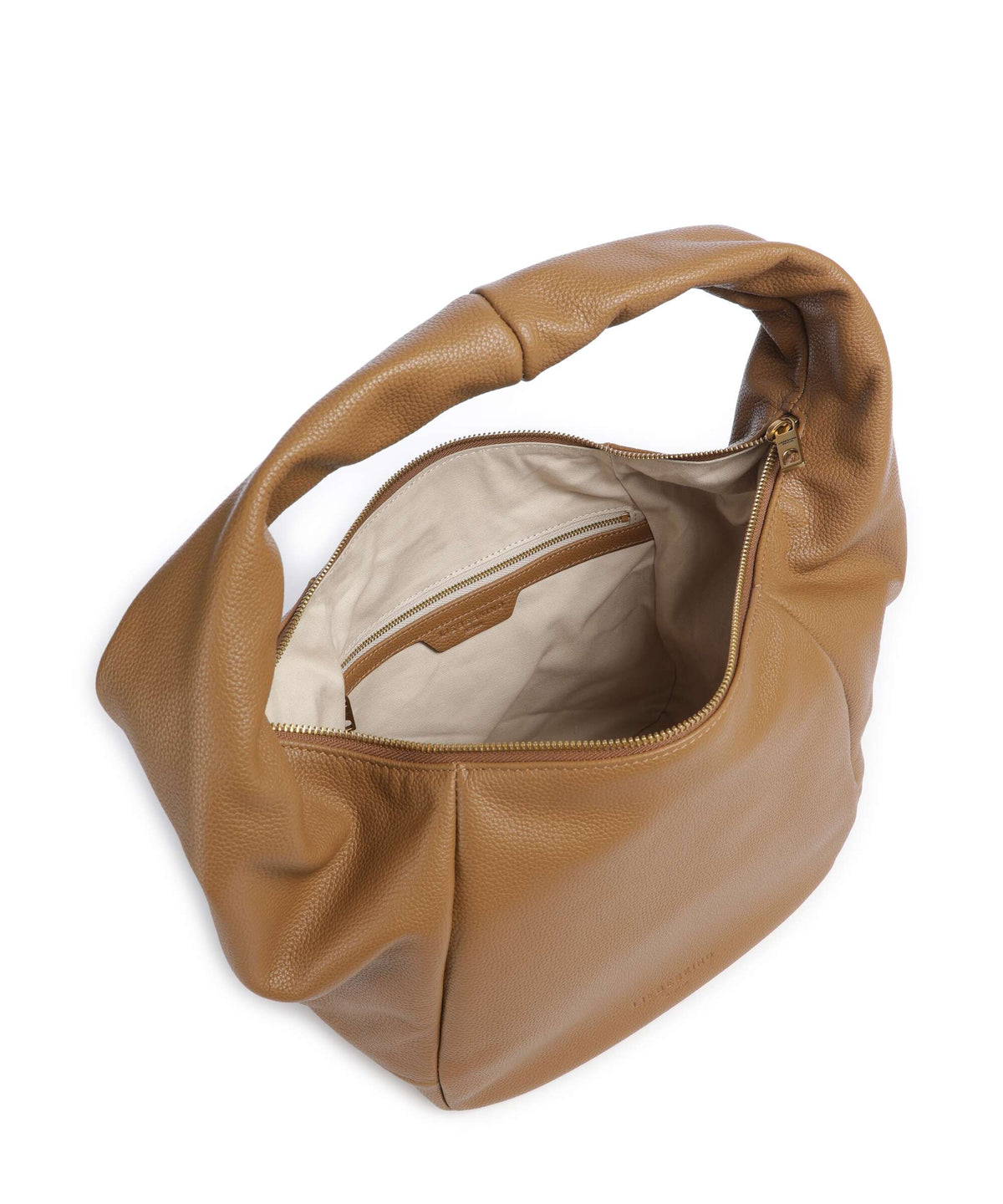Liebeskind Farrah Small Pebble M Hobo bag sepia