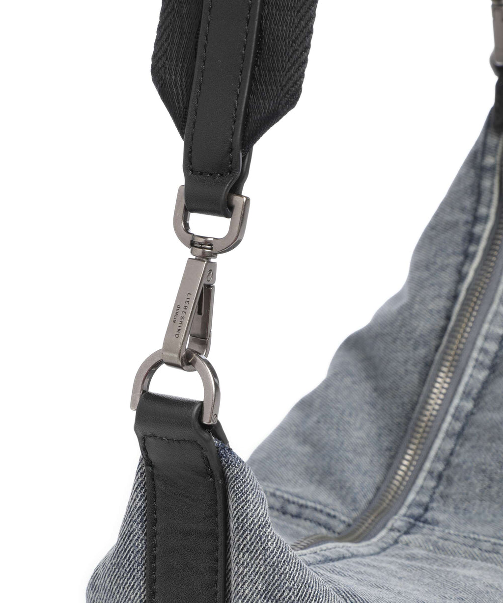 Liebeskind Paris Denim M Hobo bag blue denim