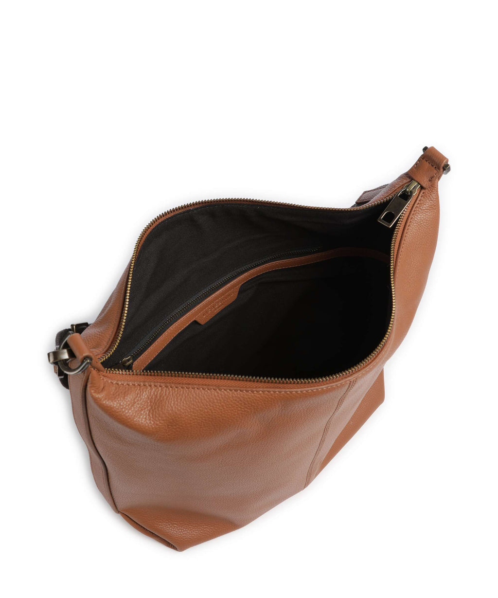 Liebeskind Paris Small Pebble M Hobo bag cognac