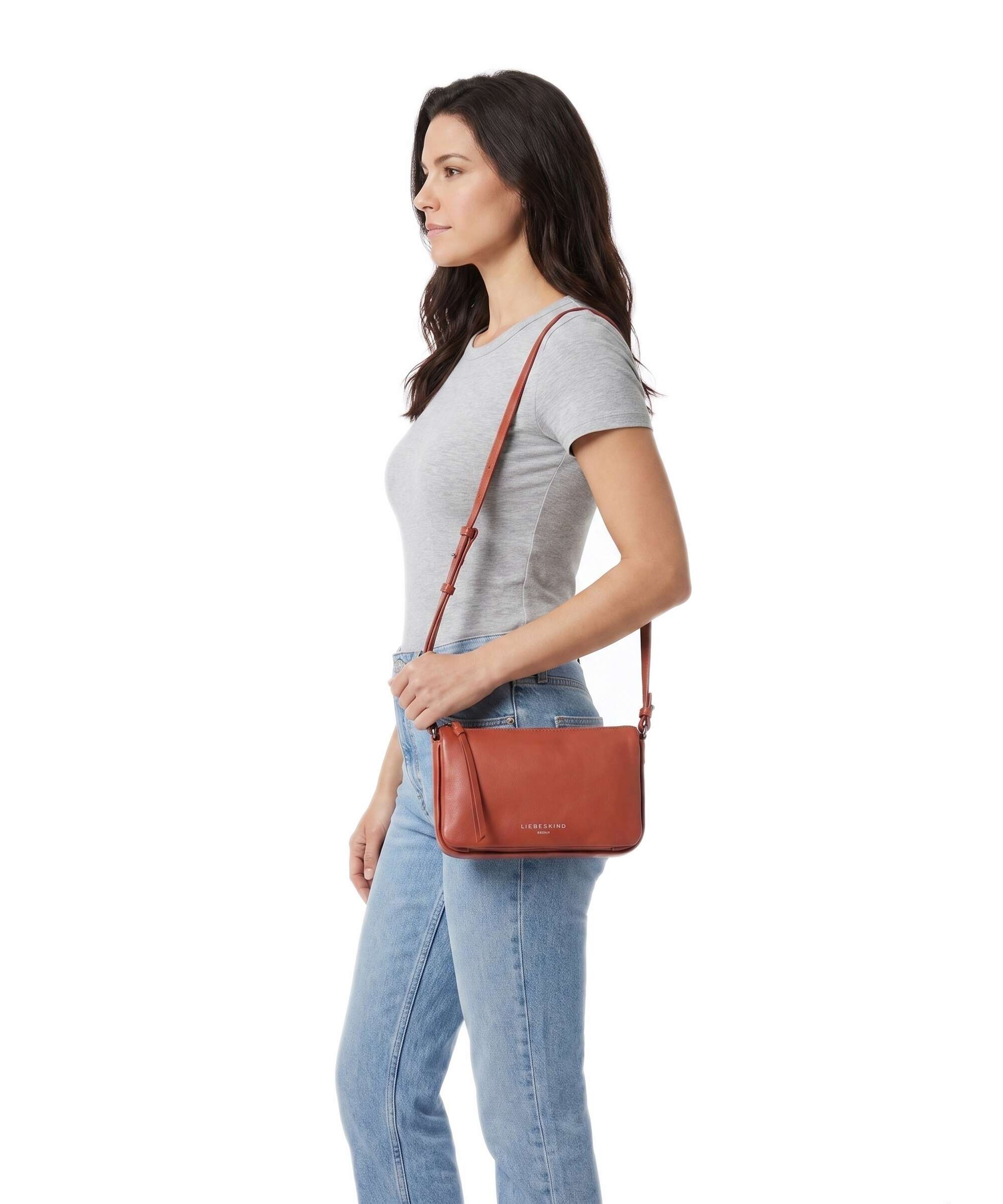 Liebeskind Nina Indian Sheep S Crossbody bag red rock