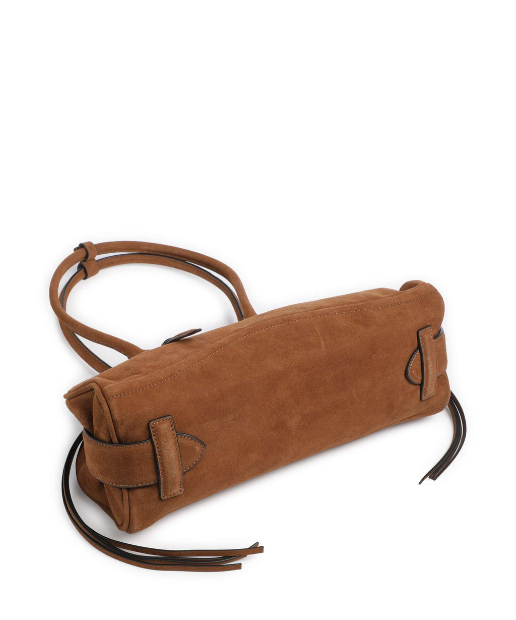 Liebeskind Capri Suede M Shoulder bag brown