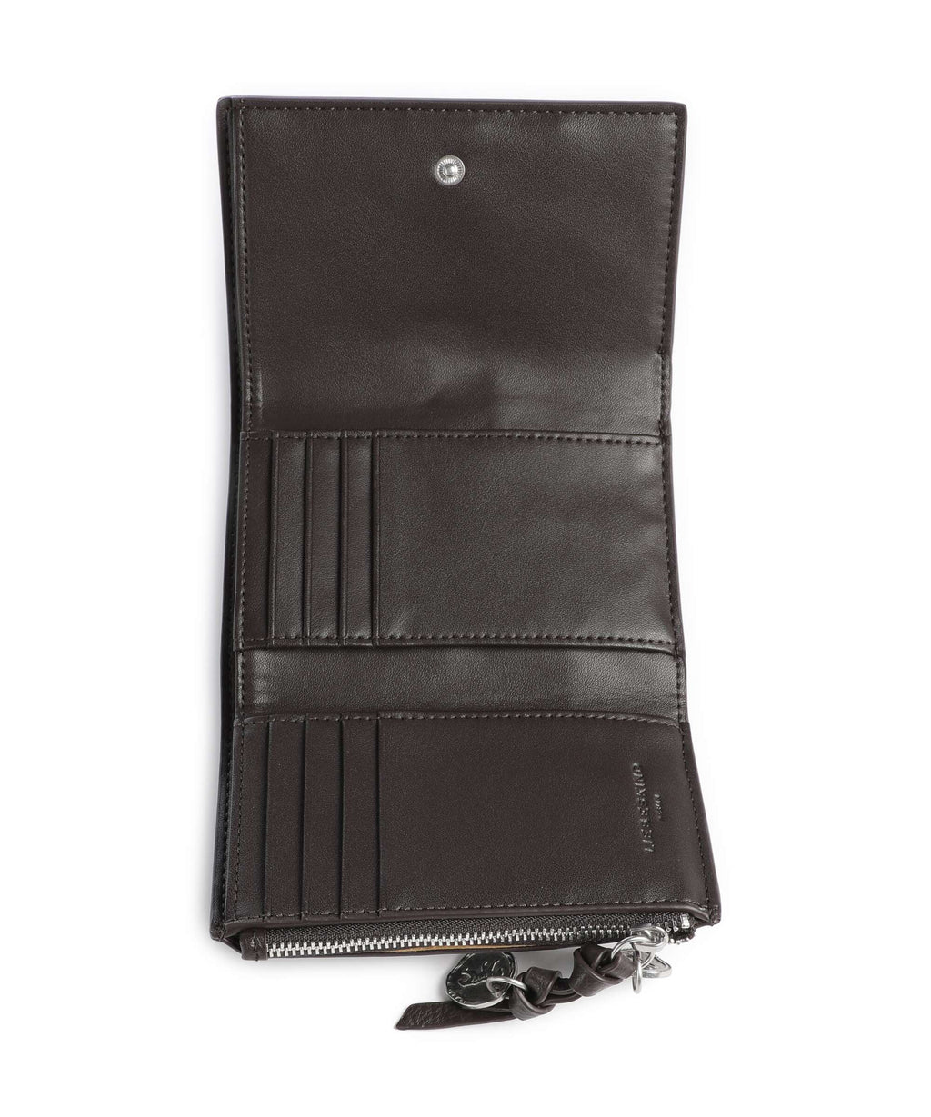 Liebeskind Linn Capri Cow Naturale M Wallet deep soil