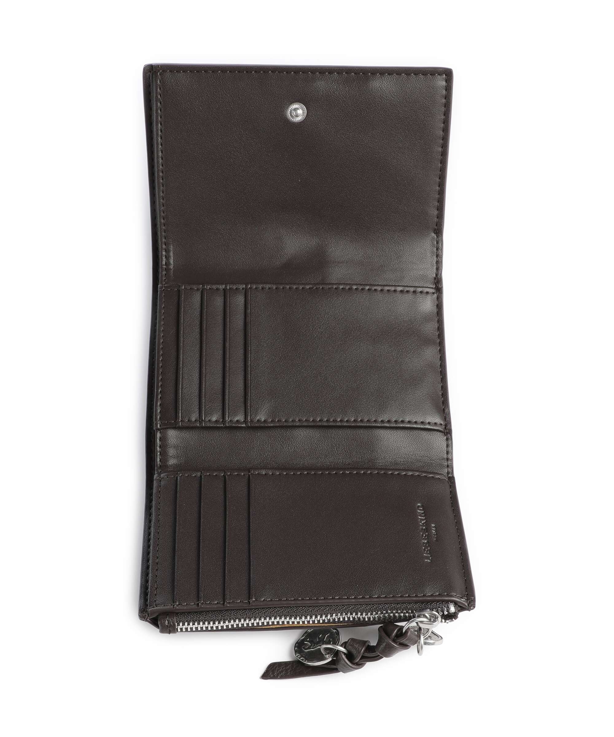 Liebeskind Linn Capri Cow Naturale M Wallet deep soil
