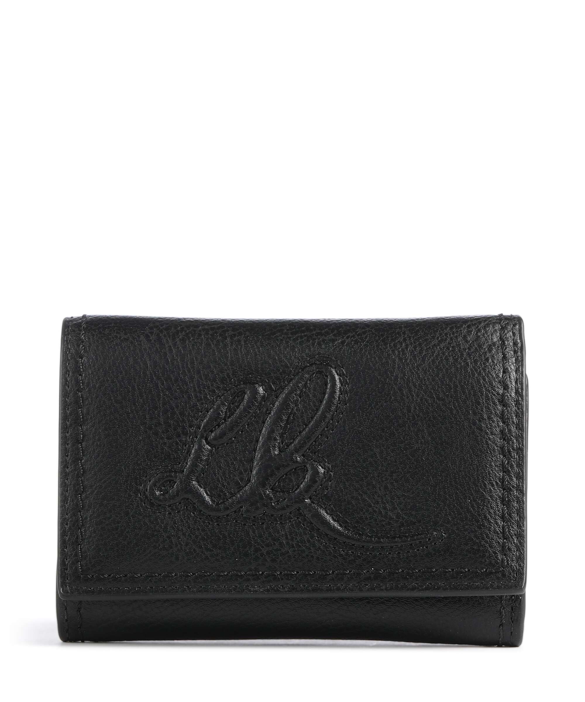 Liebeskind Linn Capri Cow Naturale M Wallet black