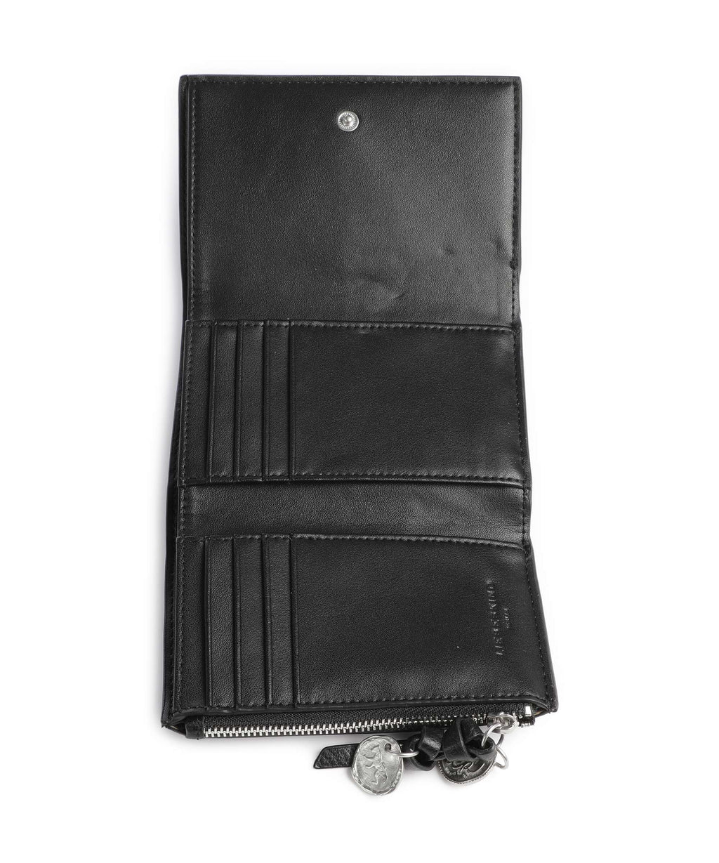 Liebeskind Linn Capri Cow Naturale M Wallet black