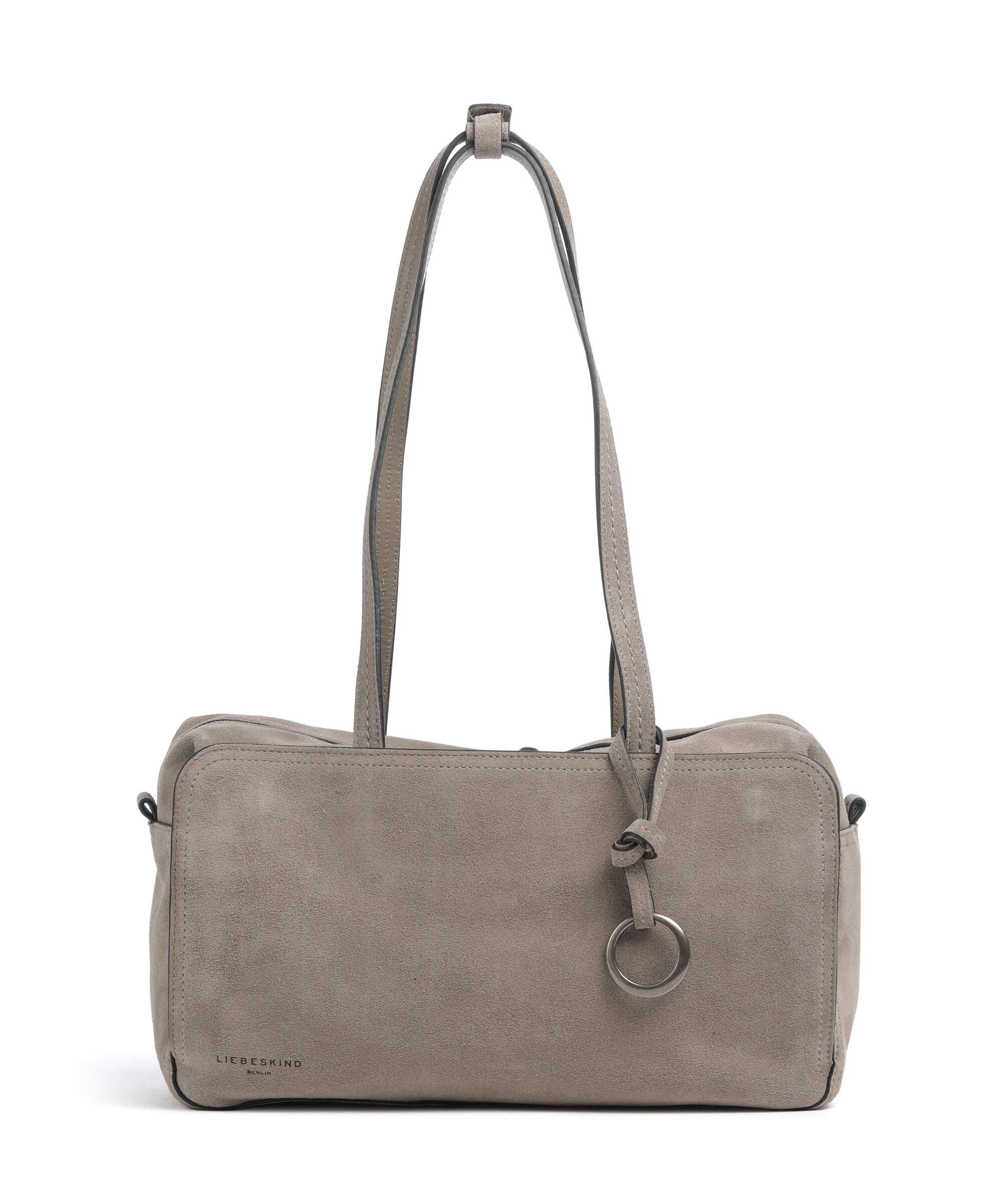 Liebeskind Clarice II Hydro Suede M Shoulder bag neutral grey