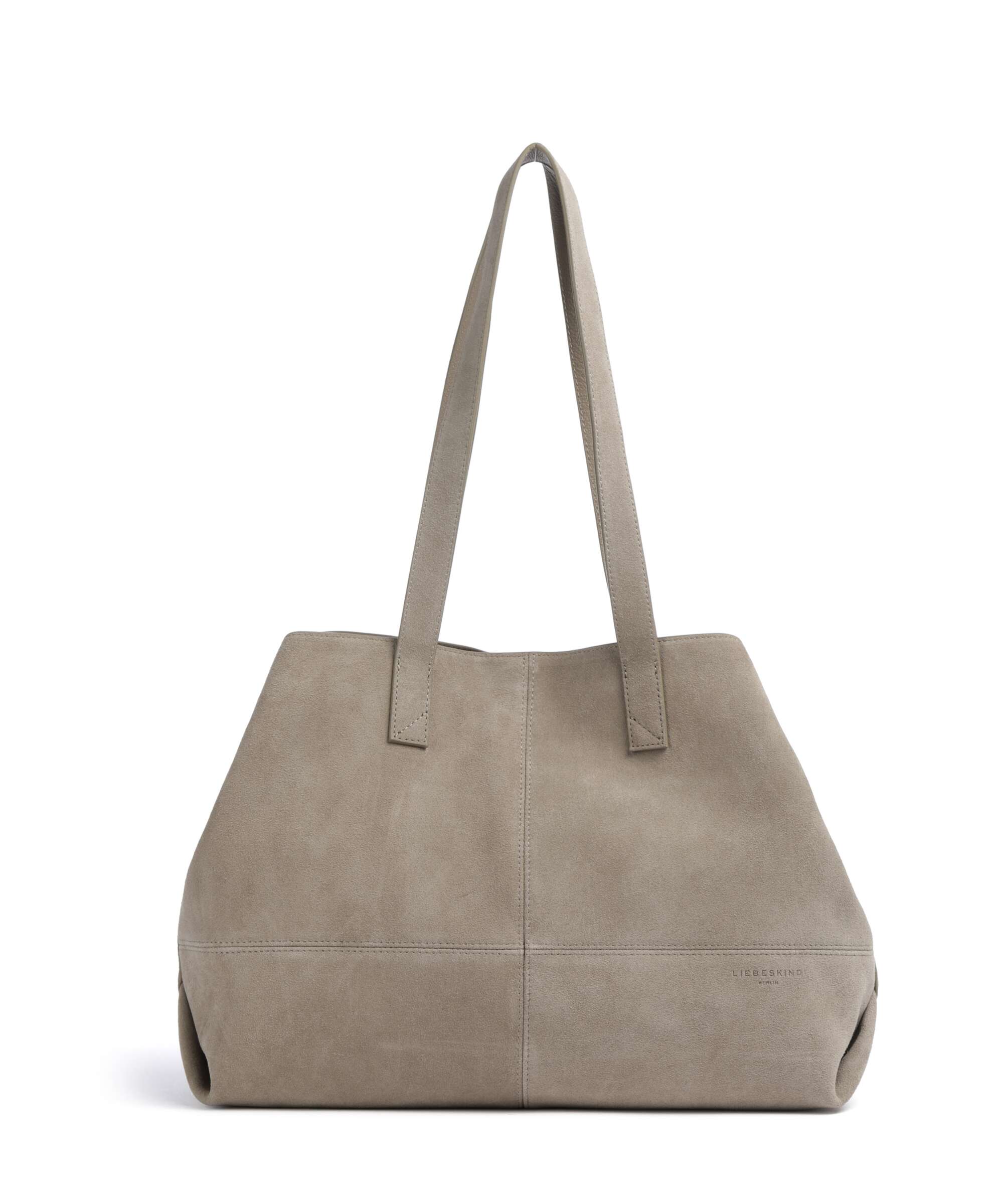 Liebeskind Ariel Hydro Suede Tote bag neutral grey