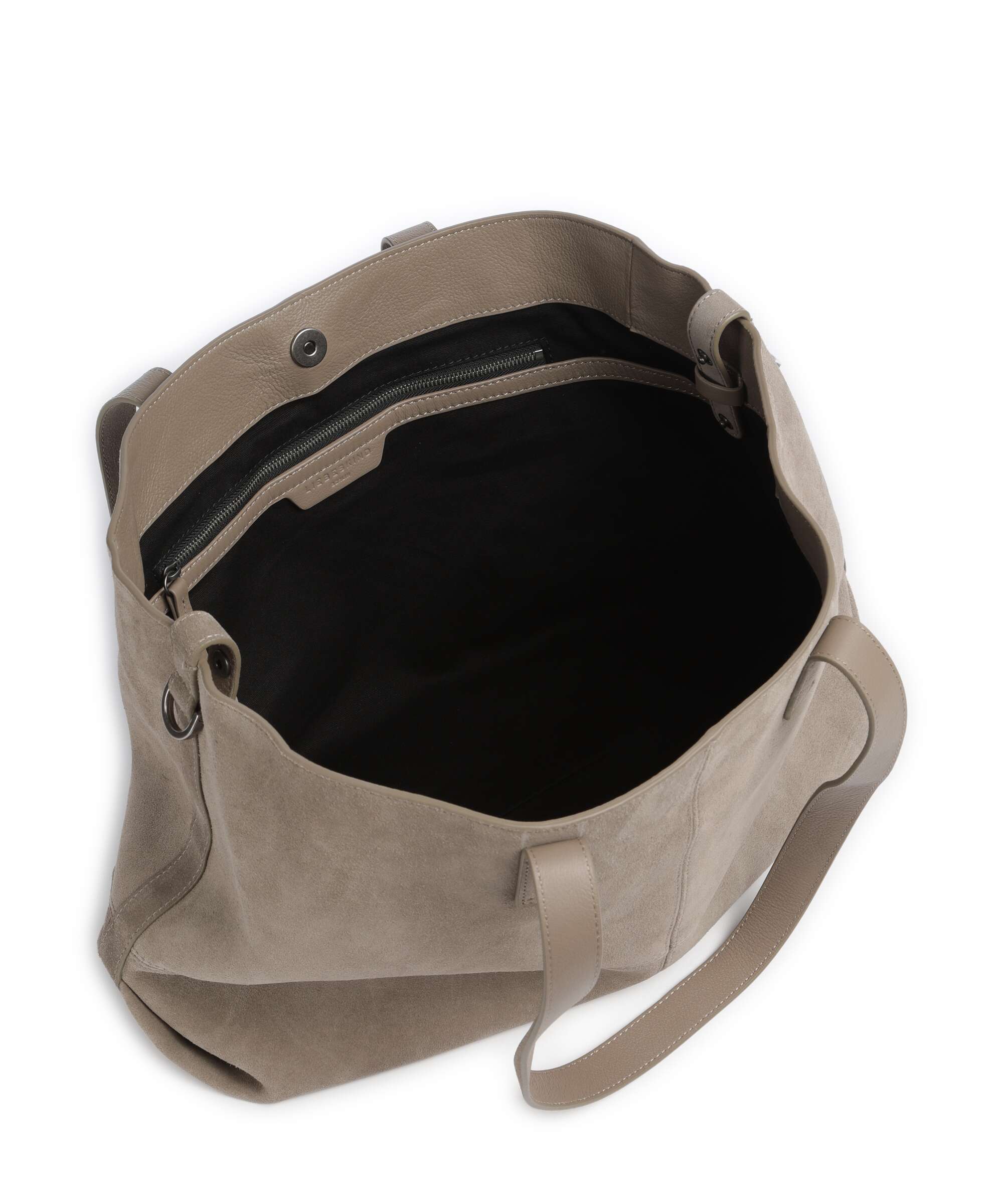 Liebeskind Ariel Hydro Suede Tote bag neutral grey
