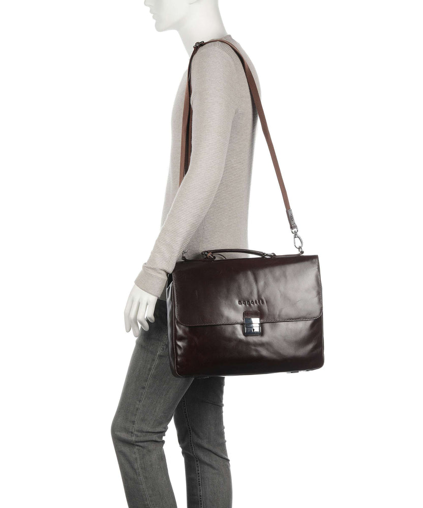 Bugatti Romano Briefcase braun