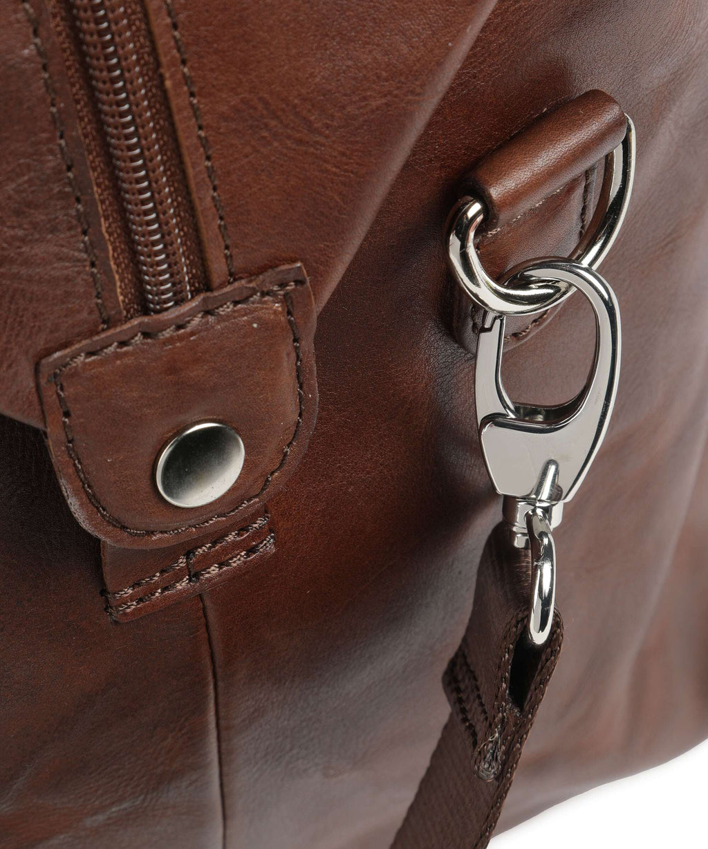 Bugatti Toskana Weekend bag cognac