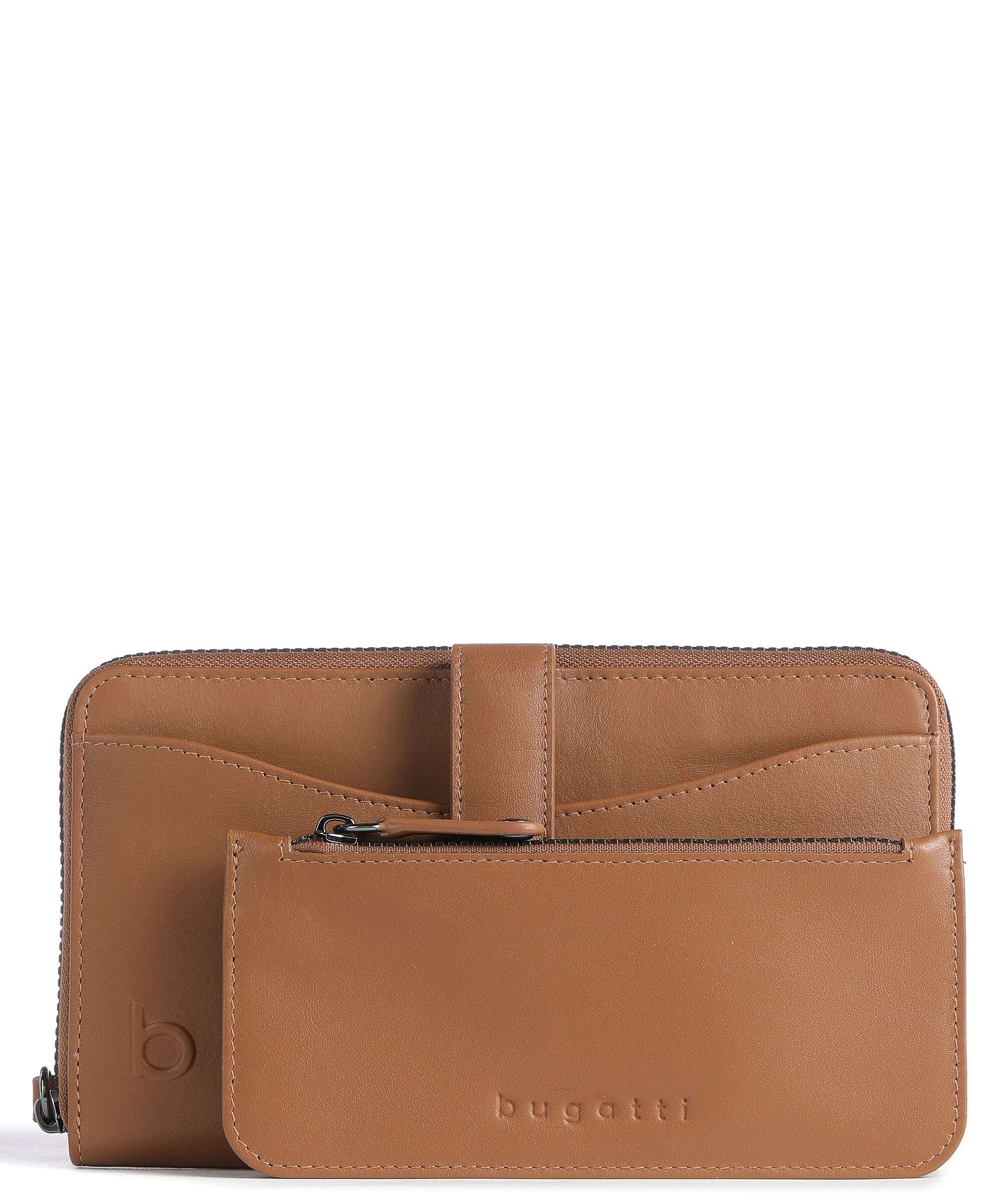 Bugatti Daphne RFID Wallet cognac