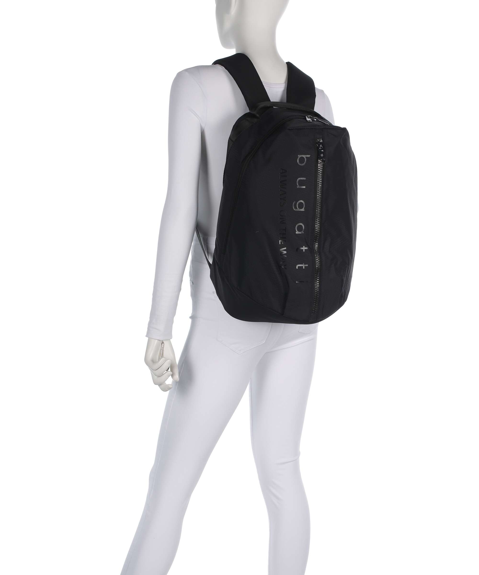 Bugatti Letter's Backpack schwarz
