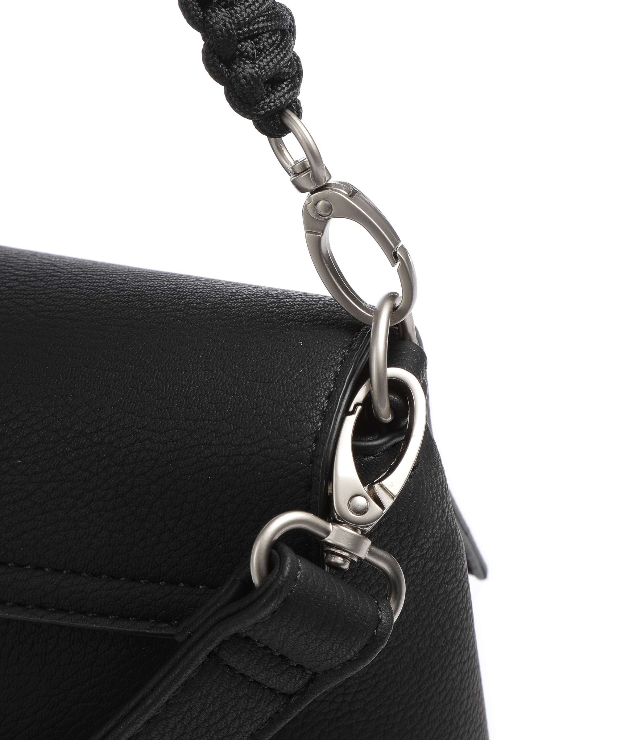 Zwei Yuna YU60 Shoulder bag nubuk black