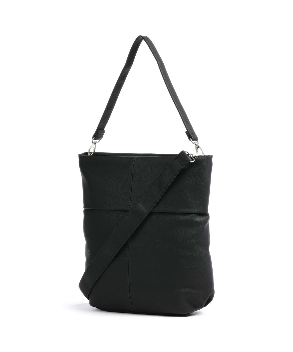 Zwei Mademoiselle.M M140 Hobo bag nubuk black