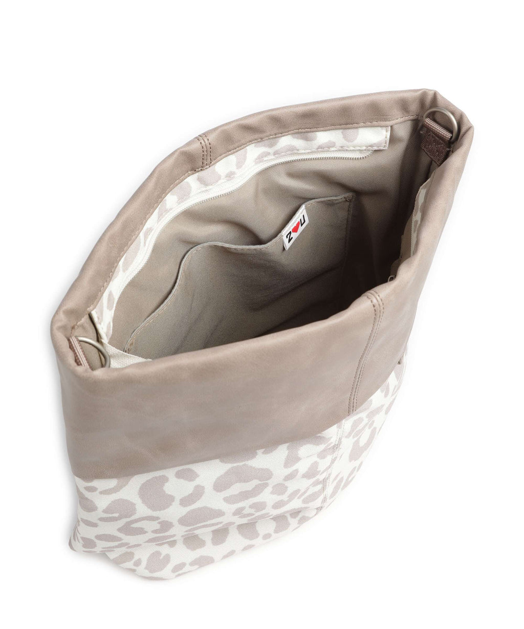 Zwei Olli OT12 Hobo bag leo/cotton