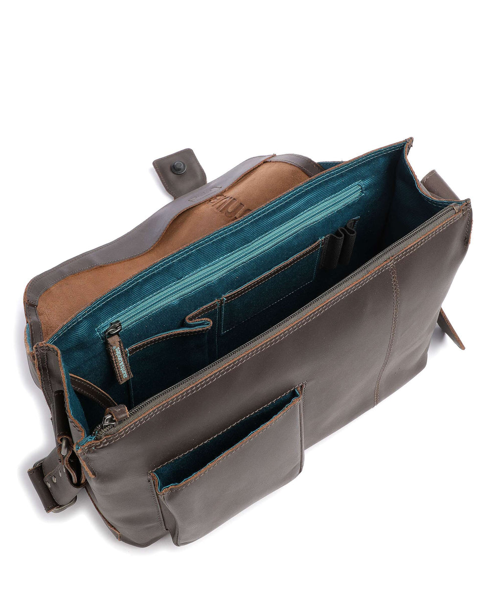 Aunts & Uncles Hunter Medium Judd Messenger bag vintage brown