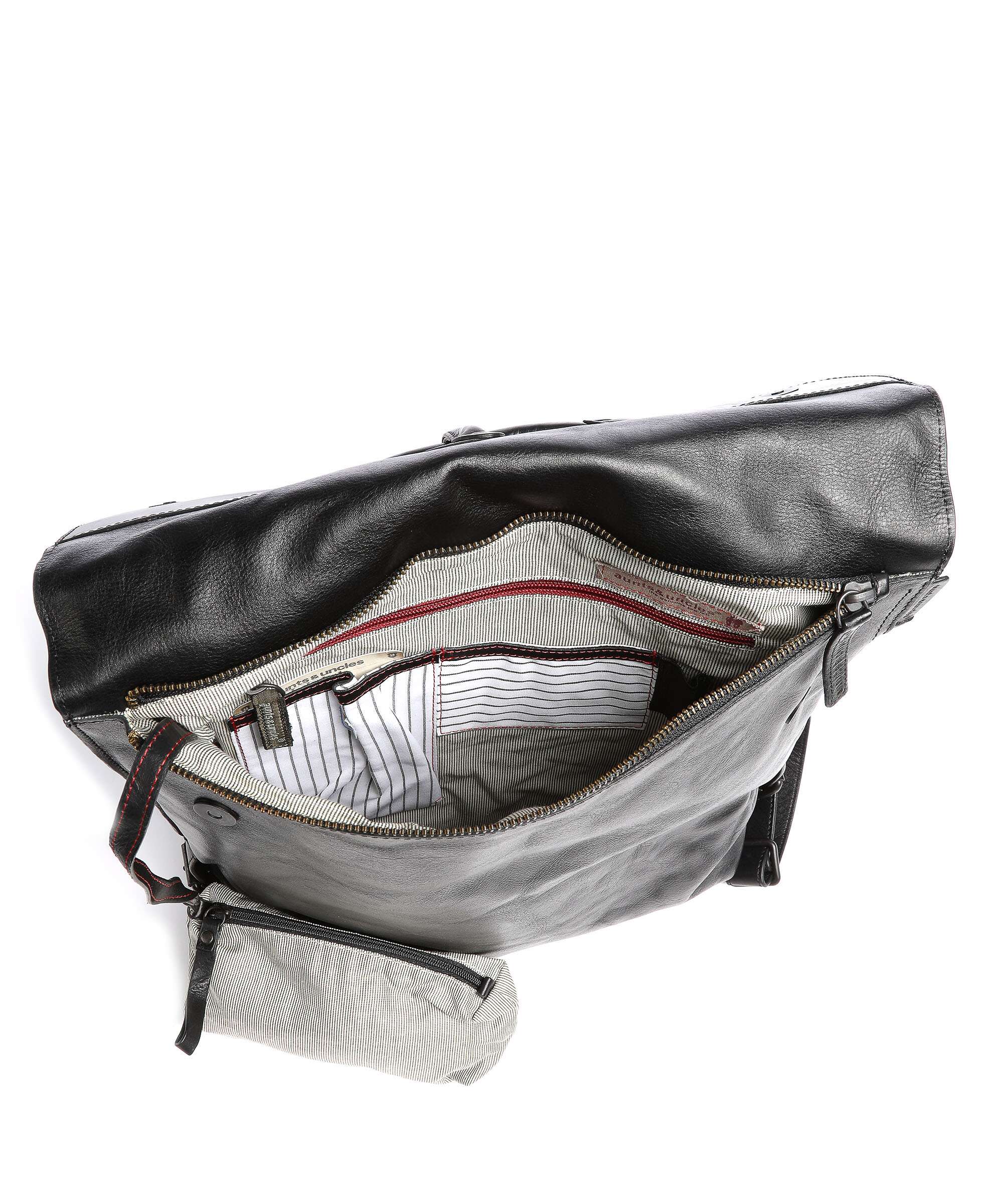 Aunts & Uncles Grandma's Luxury Club Mrs. Apple Strudel Backpack bag black smoke