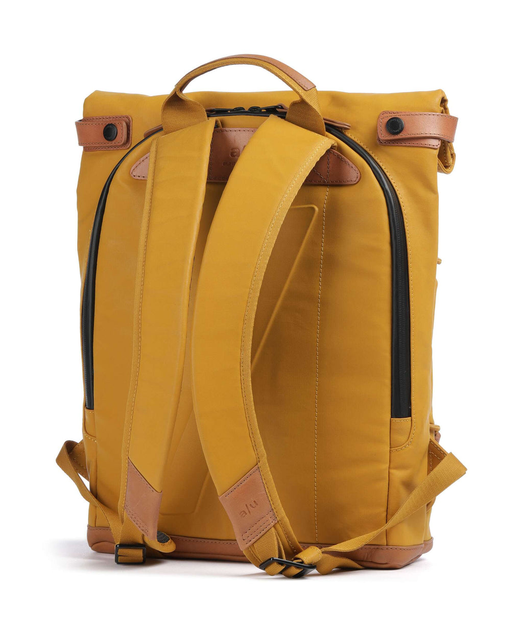 Aunts & Uncles Japan Yokohama Rolltop backpack mustard