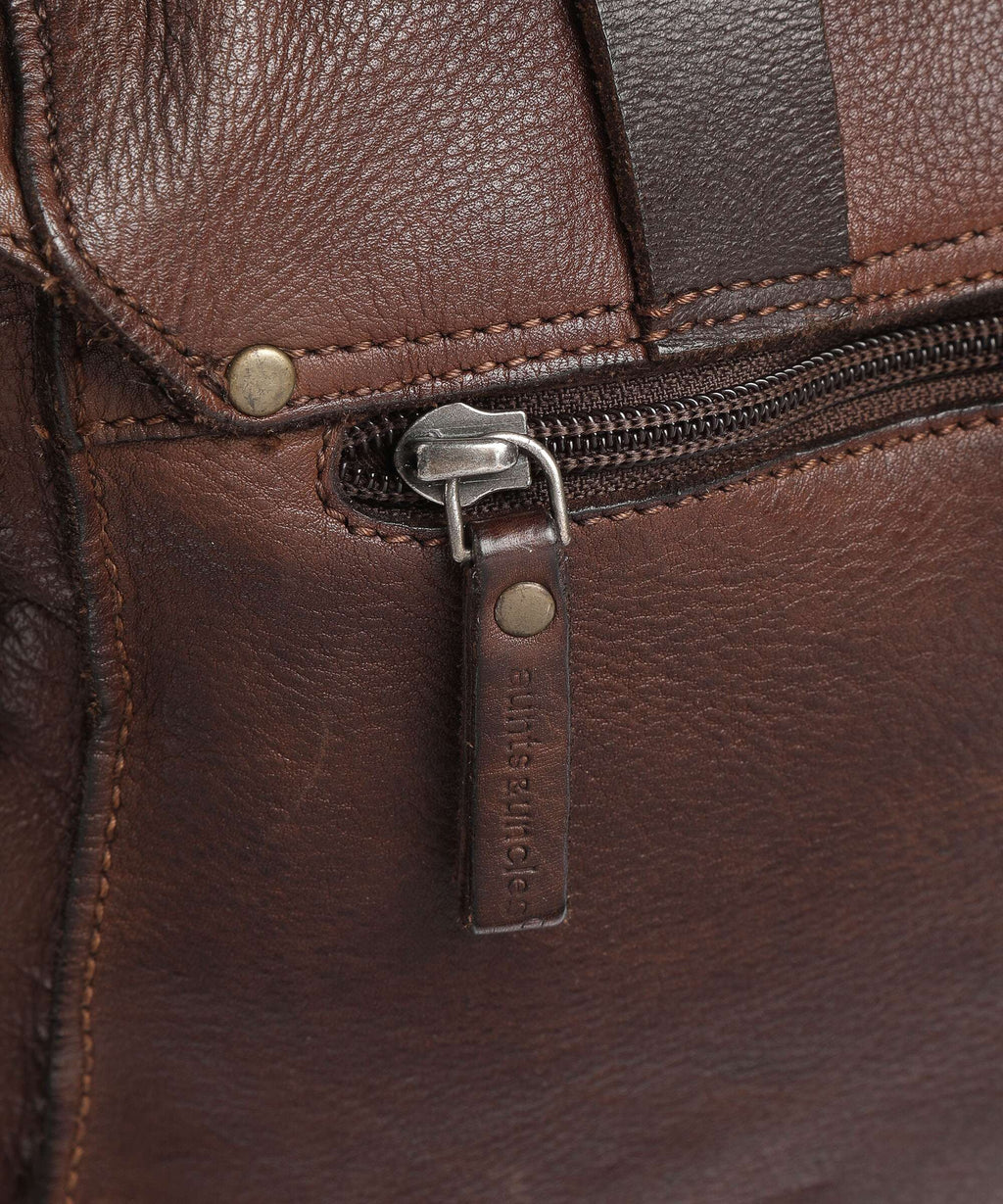 Aunts & Uncles Barbershop Anchor Messenger bag boubon