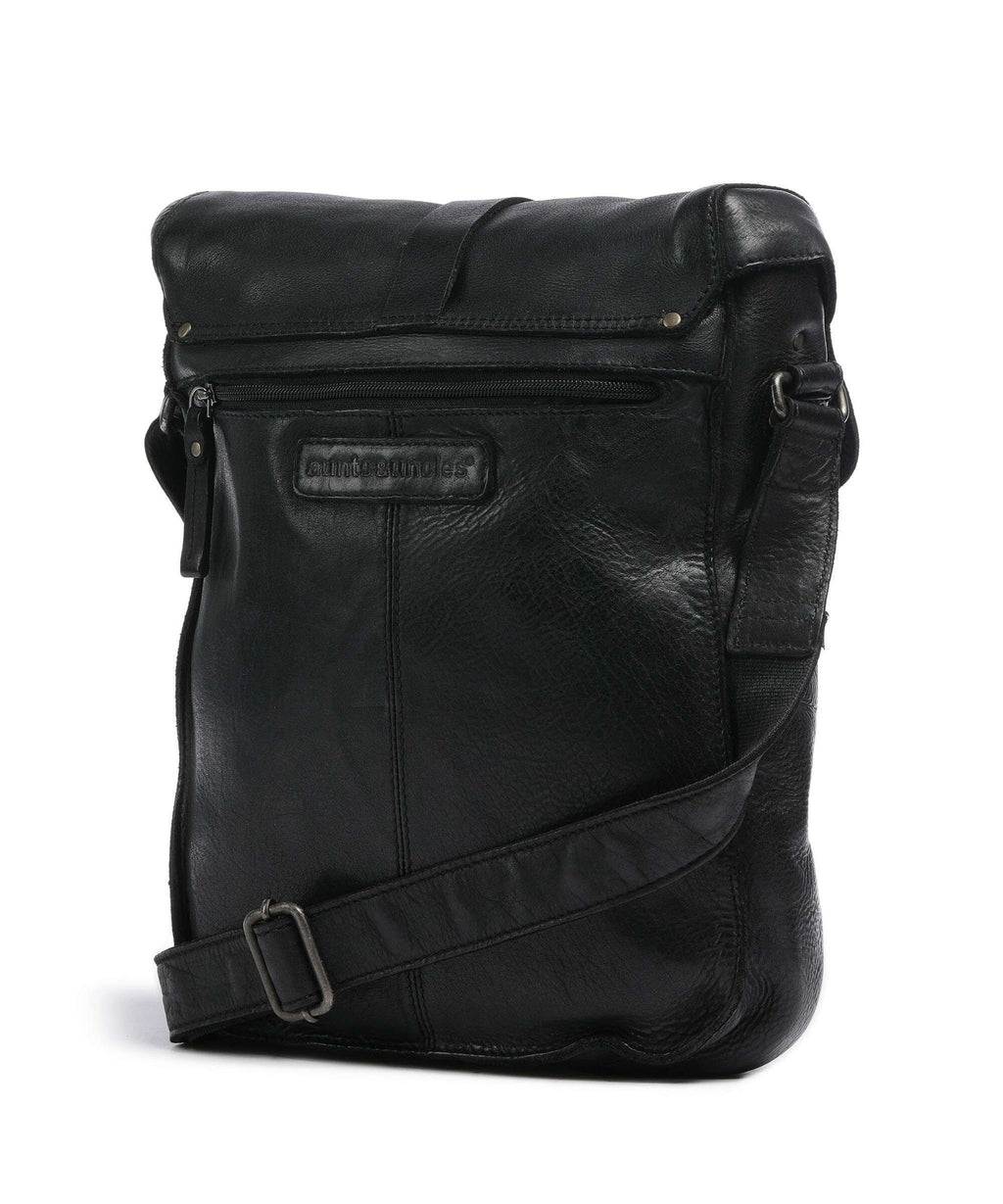 Aunts & Uncles Barbershop Verdi Crossbody bag charcoal black