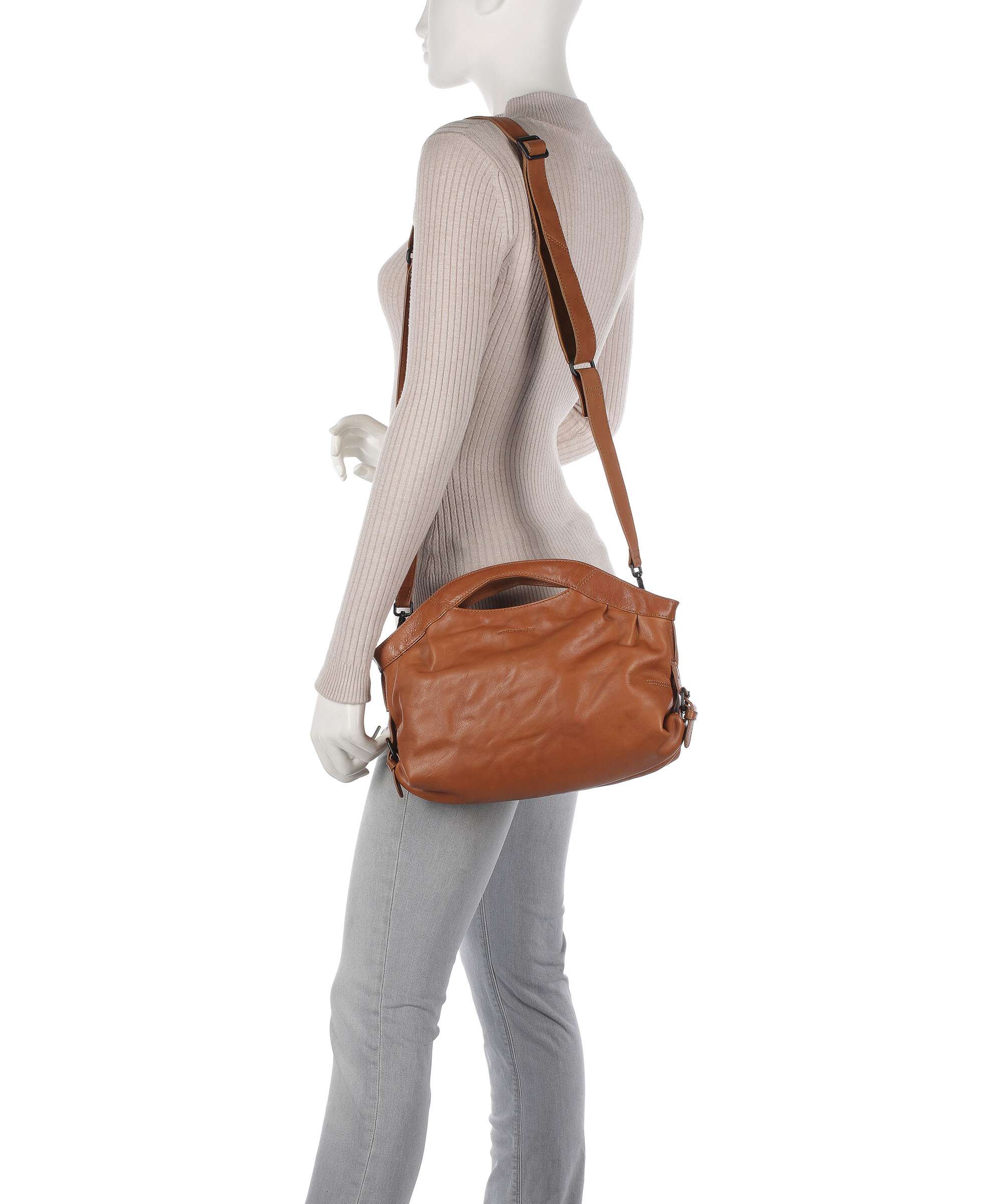 Aunts & Uncles Grandma's Luxury Club Mrs. Macaron Handbag caramel