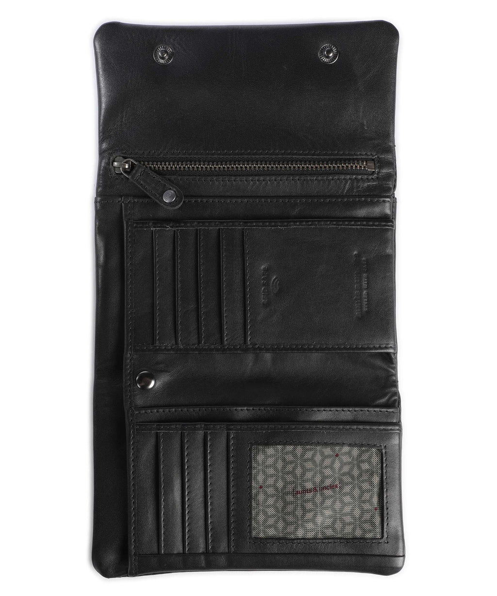 Aunts & Uncles Jamie's Orchard Iris RFID Wallet jet black