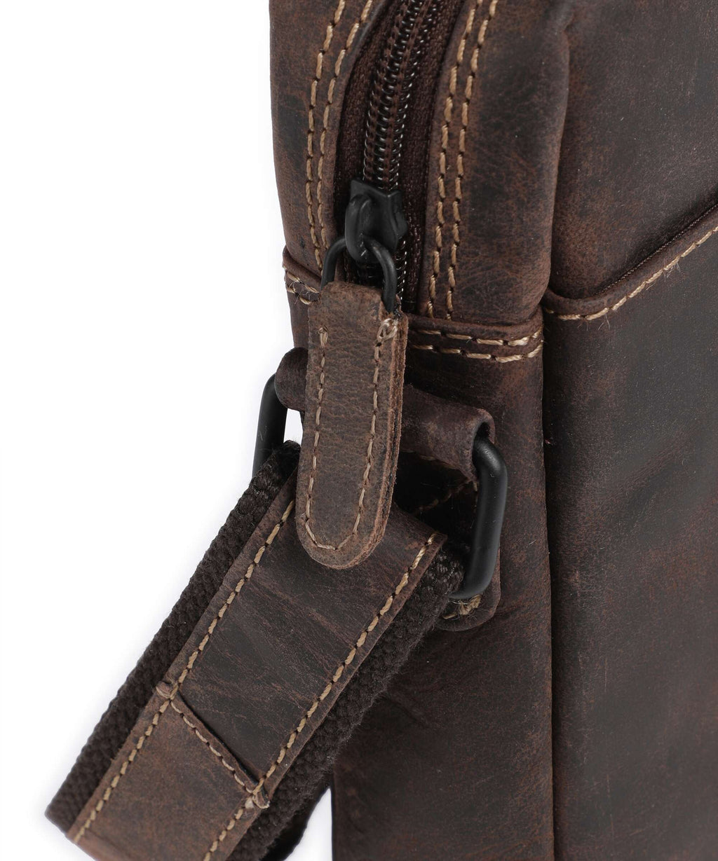 Jack Kinsky Baltimore 2 Crossbody bag mokka